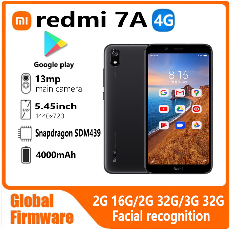 Type 2 Charger - Smartfon Xiaomi Redmi 7A, oprogramowanie globalne,