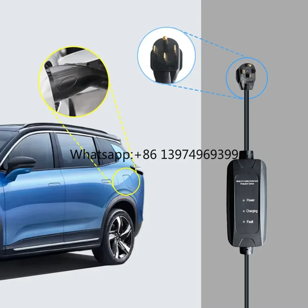 Portable Ev Charger - Przenośna stacja ładowania AC typu 2,