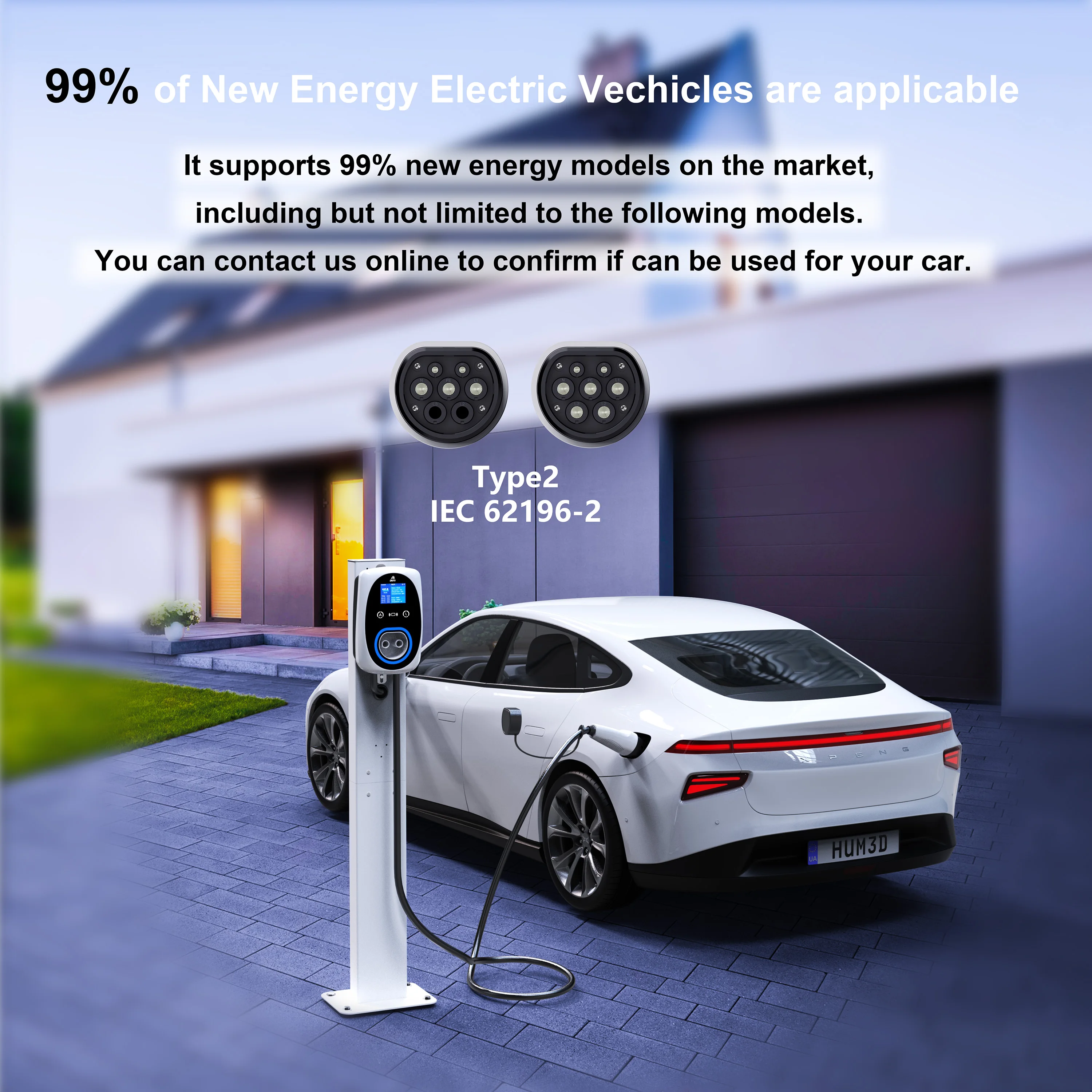 Ładowarka EV GWUYU 32A 7.6KW E – Wallbox Ev recenzja i cena
