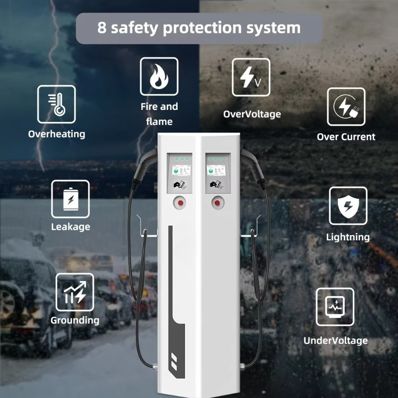 Stacja ładowania podłogowa IP6 – Type 2 Charger recenzja i cena